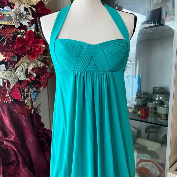 BCBG Halter Blouse in Seafoam Green - Picture 1 of 9